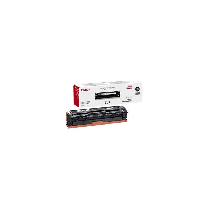 Canon oryginalny toner 731 BK, 6272B002, black, 1400s