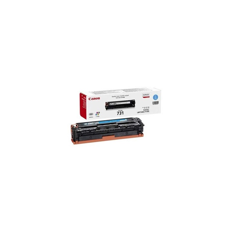 Canon oryginalny toner 731 C, 6271B002, cyan, 1500s Canon oryginalny toner 731 C, 6271B002, cyan, 1500s