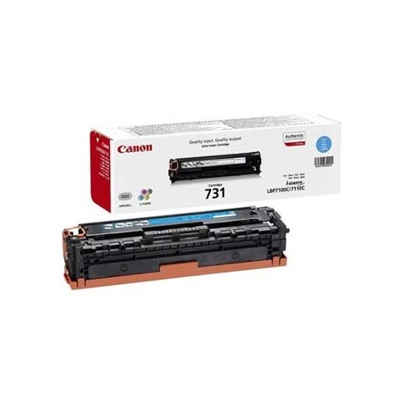 Canon oryginalny toner 731 C, 6271B002, cyan, 1500s Canon oryginalny toner 731 C, 6271B002, cyan, 1500s