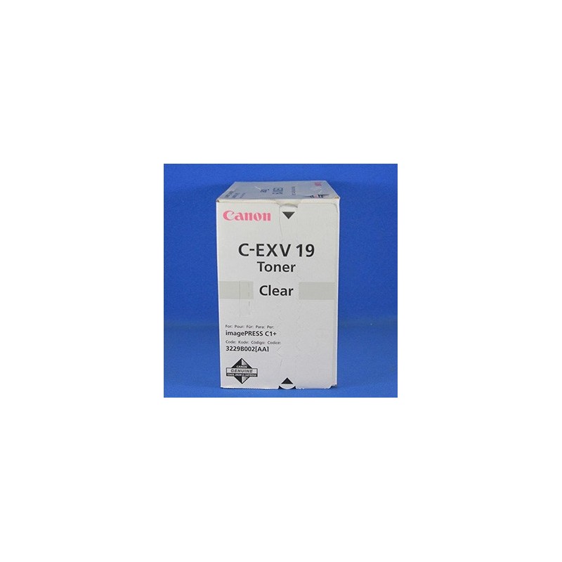 Canon oryginalny toner C-EXV19 BK, 3229B002, clear, 31500s