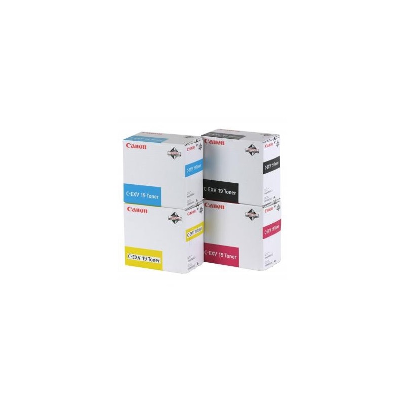Canon oryginalny toner C-EXV19 C, 0398B002, cyan, 16000s