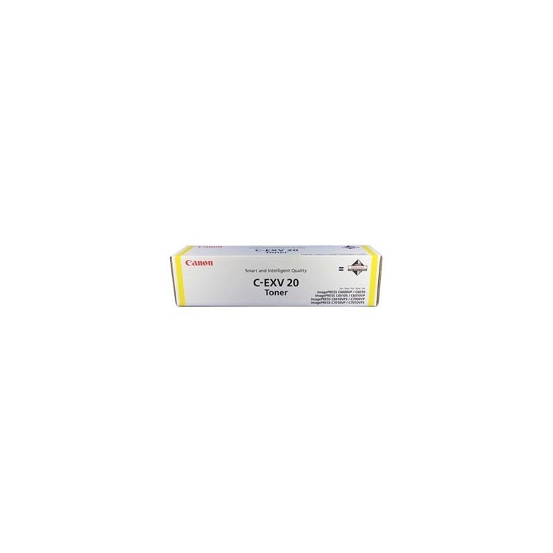 Canon oryginalny toner C-EXV20 Y, 0439B002, yellow, 35000s