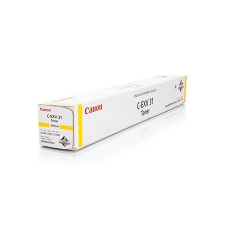 Canon oryginalny toner C-EXV31 Y, 2804B002, yellow, 52000s Canon oryginalny toner C-EXV31 Y, 2804B002, yellow, 52000s