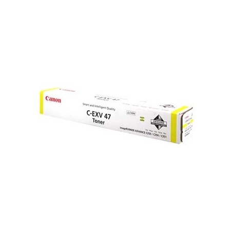Canon oryginalny toner C-EXV47 Y, 8519B002, yellow, 21500s Canon oryginalny toner C-EXV47 Y, 8519B002, yellow, 21500s