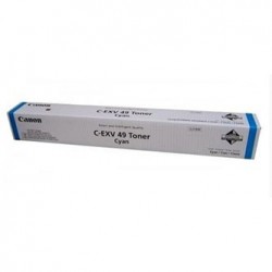 Canon oryginalny toner C-EXV49 C, 8525B002, cyan, 19000s