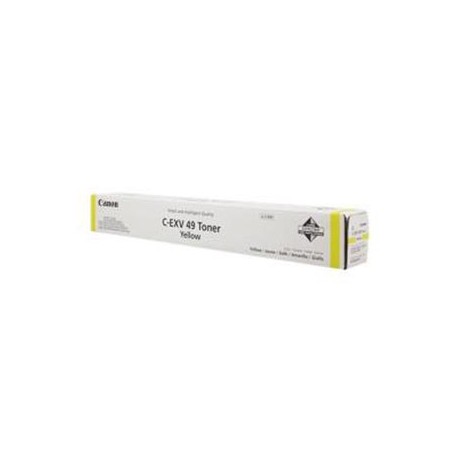Canon oryginalny toner C-EXV49 Y, 8527b002, yellow, 19000s