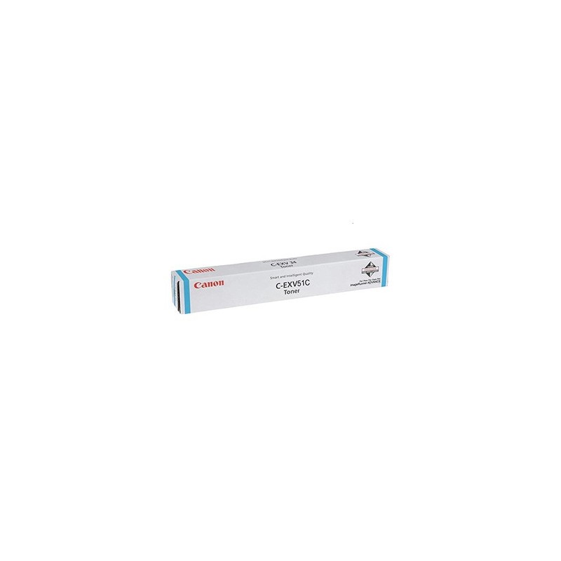 Canon oryginalny toner CEXV51, 0482C002, cyan, 60000s
