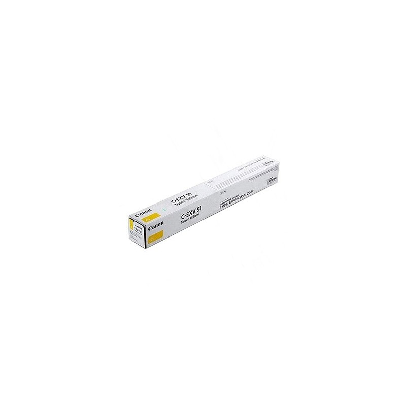 Canon oryginalny toner CEXV51, 0484C002, yellow, 60000s
