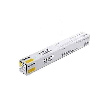 Canon oryginalny toner CEXV51, 0484C002, yellow, 60000s Canon oryginalny toner CEXV51, 0484C002, yellow, 60000s