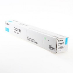 Canon oryginalny toner C-EXV52 C, 0999C002, cyan, 66500s