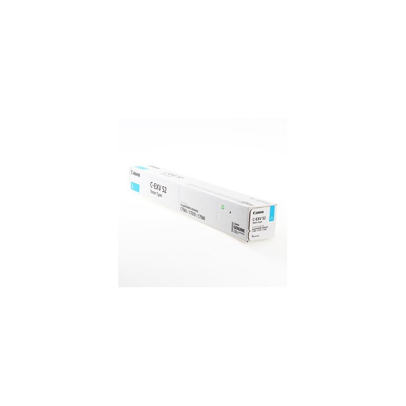 Canon oryginalny toner C-EXV52 C, 0999C002, cyan, 66500s