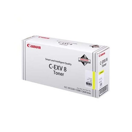 Canon oryginalny toner C-EXV8 Y, 7626A002, yellow, 25000s Canon oryginalny toner C-EXV8 Y, 7626A002, yellow, 25000s
