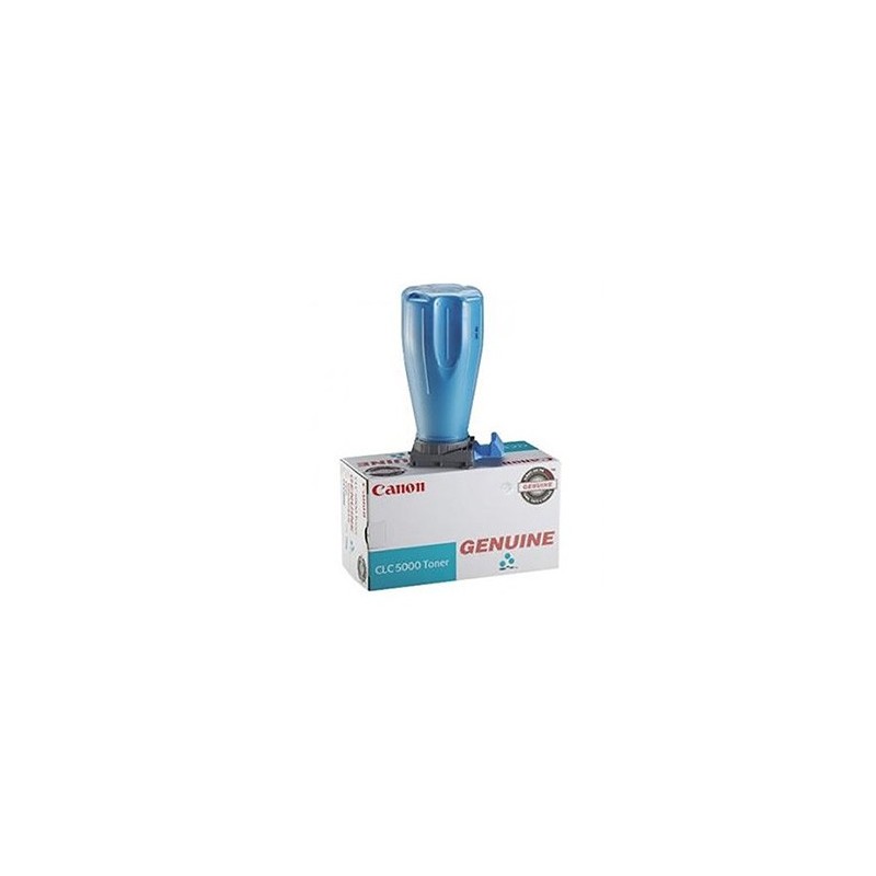 Canon oryginalny toner CLC 5000 C, 6602A002, cyan, 15000s, 750g