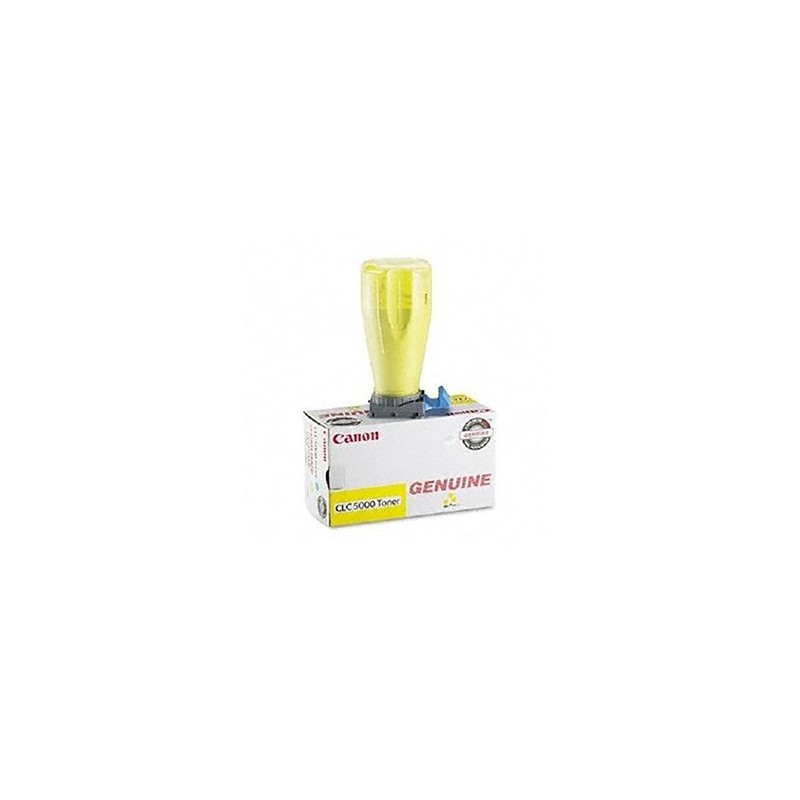 Canon oryginalny toner CLC 5000 Y, 6604A002, yellow, 15000s, 750g