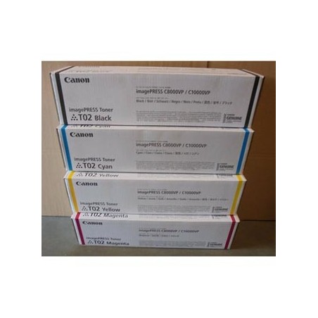 Canon oryginalny toner T02 C, 8530B001, cyan, 43000s Canon oryginalny toner T02 C, 8530B001, cyan, 43000s