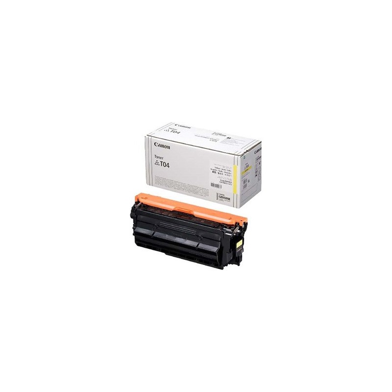 Canon oryginalny toner T04 Y, 2977C001, yellow, 27500s, high capacity