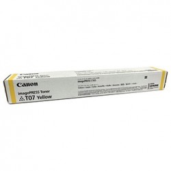 Canon oryginalny toner T07 Y, 3644C001, yellow, 37500s