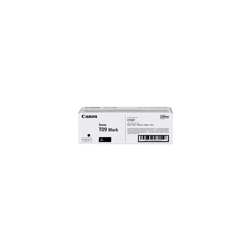 Canon oryginalny toner T09 BK, 3020C006, black, 7600s