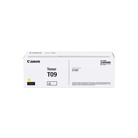 Canon oryginalny toner T09 Y, 3017C006, yellow, 5900s