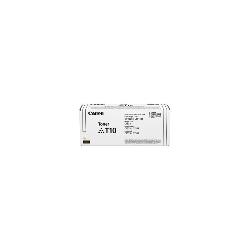 Canon oryginalny toner T10 Y, 4563C001, yellow, 10000s, high capacity