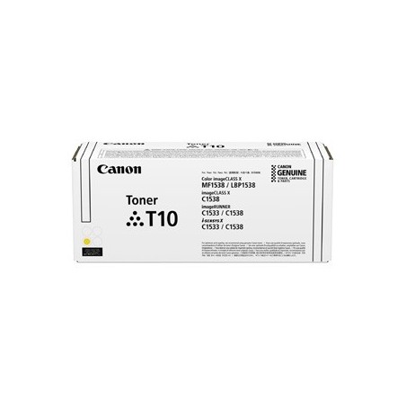 Canon oryginalny toner T10 Y, 4563C001, yellow, 10000s, high capacity Canon oryginalny toner T10 Y, 4563C001, yellow, 10000s, high capacity