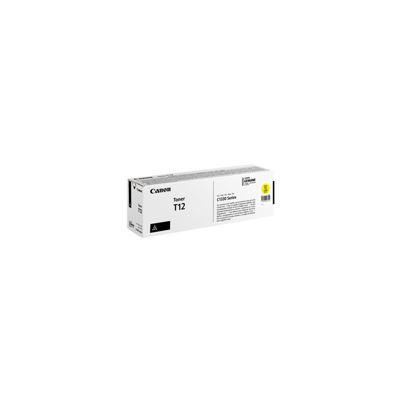 Canon oryginalny toner T12 Y, 5095C006, yellow, 5300s