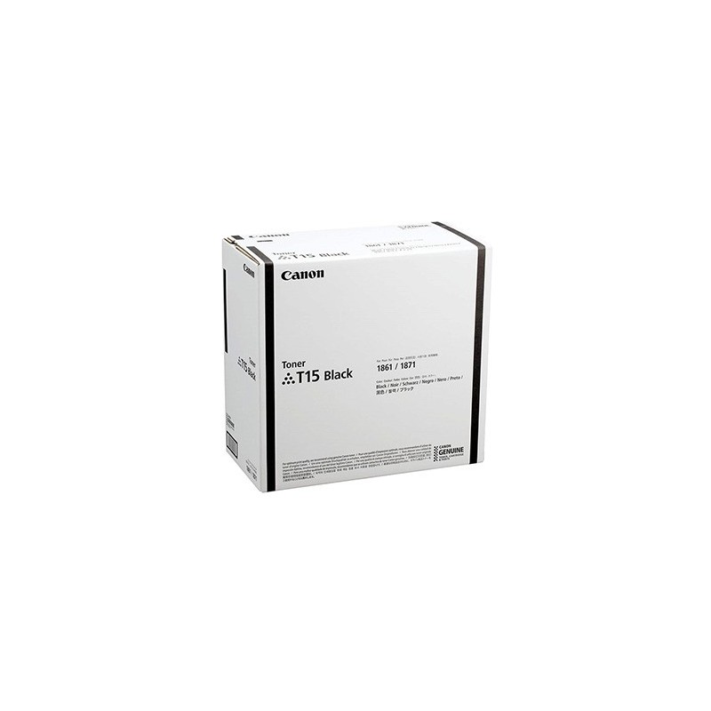 Canon oryginalny toner T15 BK, 5818C001, black, 42000s