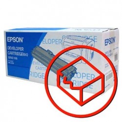 Epson oryginalny toner C13S050166, black, 6000s, uszkodzone opakowanie typ B