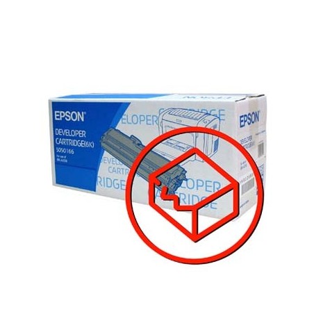 Epson oryginalny toner C13S050166, black, 6000s, uszkodzone opakowanie typ B Epson oryginalny toner C13S050166, black, 6000s, uszkodzone opakowanie typ B
