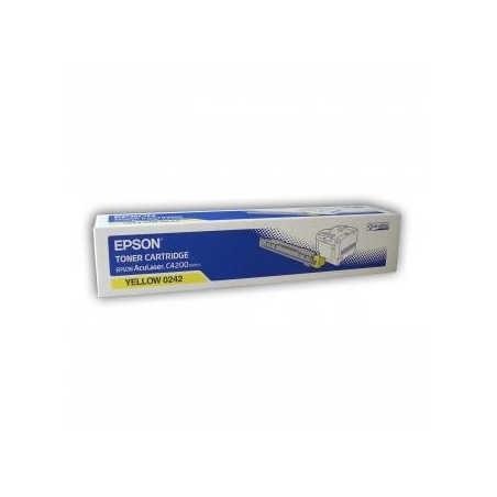 Epson oryginalny toner C13S050242, yellow, 8500s Epson oryginalny toner C13S050242, yellow, 8500s