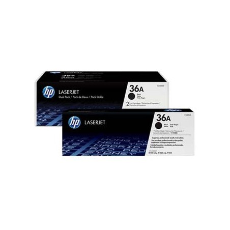 HP oryginalny toner CB436AD, HP 36A, black, 4000 (2x2000)s, dual pack HP oryginalny toner CB436AD, HP 36A, black, 4000 (2x2000)s, dual pack