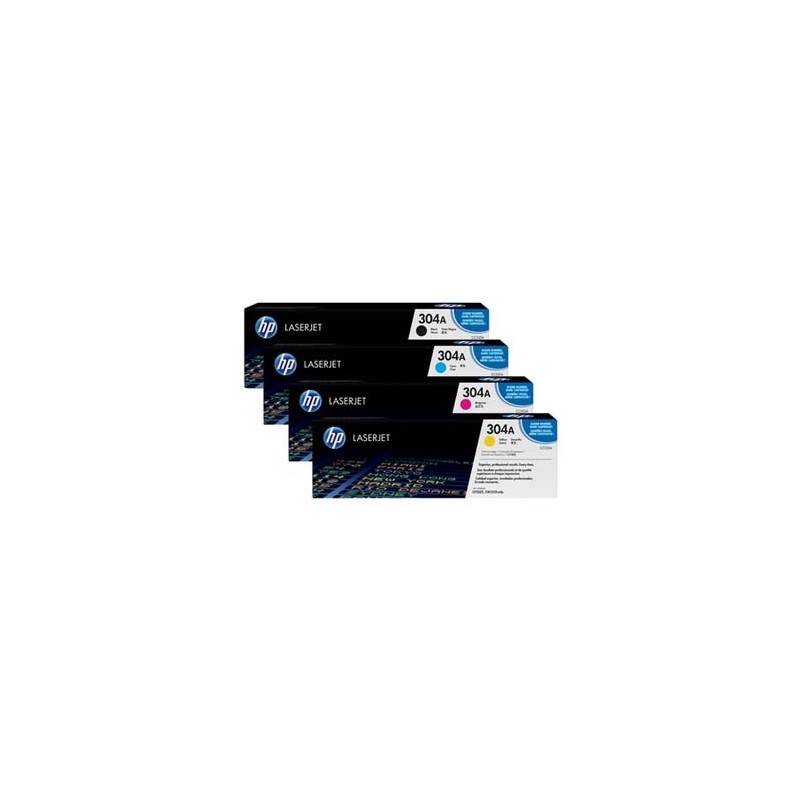 HP oryginalny toner CC530A, HP 304A, black, 3500s HP oryginalny toner CC530A, HP 304A, black, 3500s