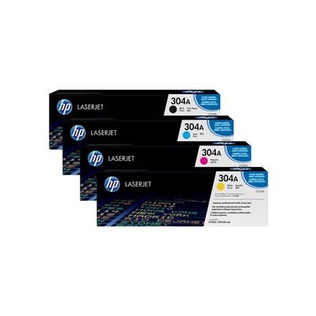 HP oryginalny toner CC532A, HP 304A, yellow, 2800s HP oryginalny toner CC532A, HP 304A, yellow, 2800s