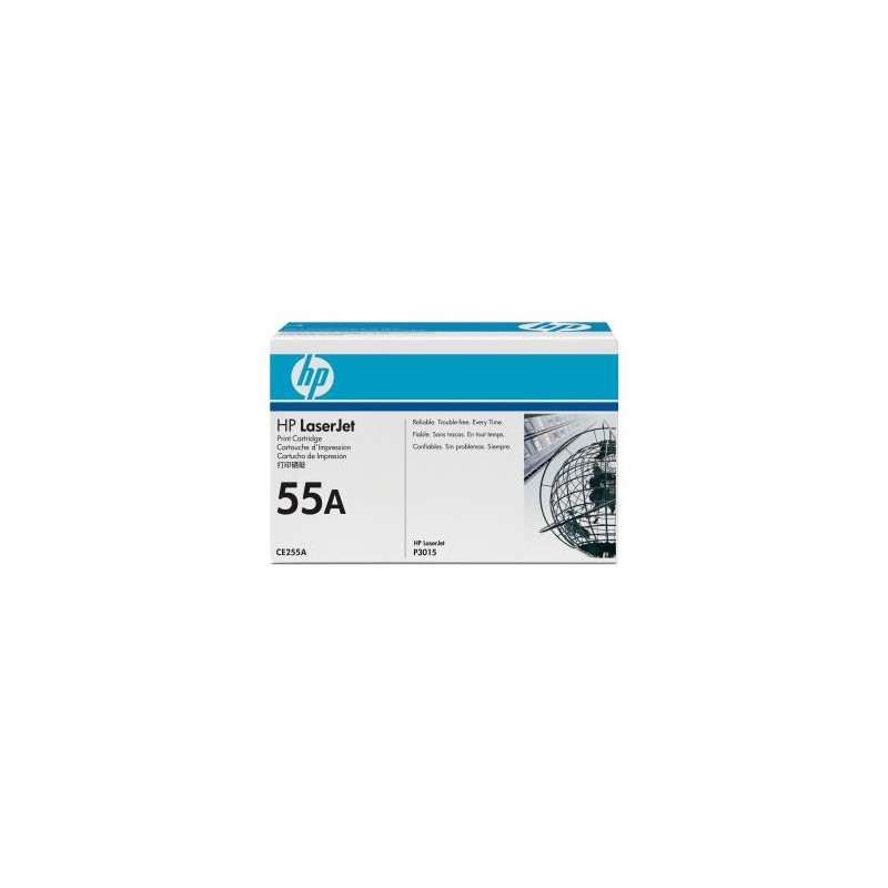 HP oryginalny toner CE255A, HP 55A, black, 6000s HP oryginalny toner CE255A, HP 55A, black, 6000s