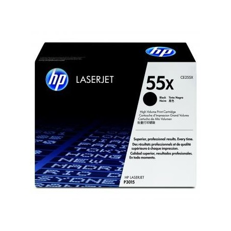 HP oryginalny toner CE255X, HP 55X, black, 12500s HP oryginalny toner CE255X, HP 55X, black, 12500s