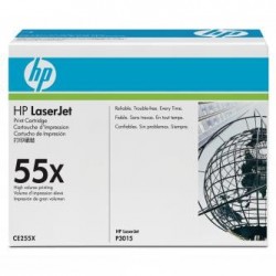 HP oryginalny toner CE255X, HP 55X, black, 12500s HP oryginalny toner CE255X, HP 55X, black, 12500s