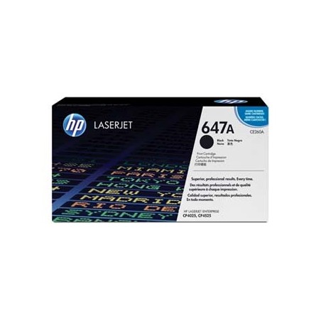 HP oryginalny toner CE260A, HP 647A, black, 8500s HP oryginalny toner CE260A, HP 647A, black, 8500s