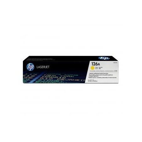 HP oryginalny toner CE312A, HP 126A, yellow, 1000s HP oryginalny toner CE312A, HP 126A, yellow, 1000s