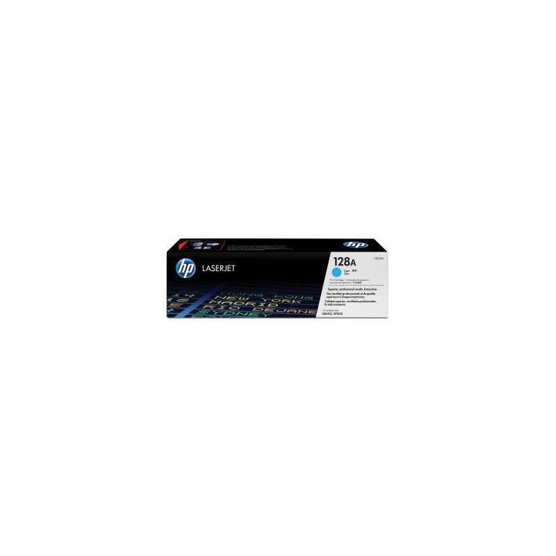 HP oryginalny toner CE321A, HP 128A, cyan, 1300s HP oryginalny toner CE321A, HP 128A, cyan, 1300s