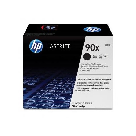 HP oryginalny toner CE390X, HP 90X, black, 24000s HP oryginalny toner CE390X, HP 90X, black, 24000s