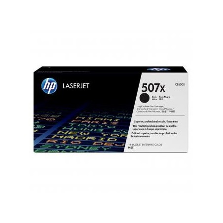 HP oryginalny toner CE400X, HP 507X, black, 11000s HP oryginalny toner CE400X, HP 507X, black, 11000s