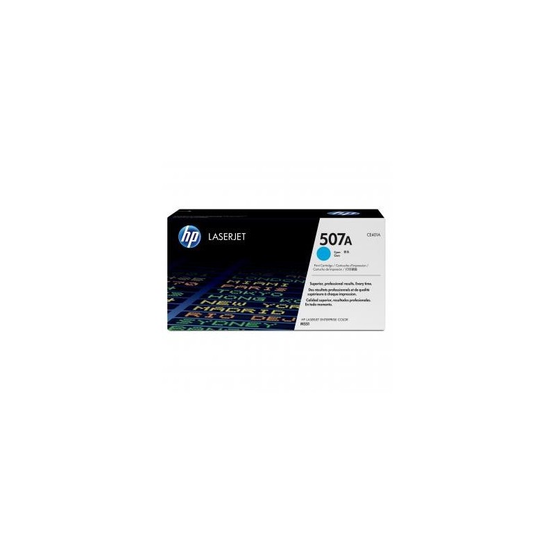 HP oryginalny toner CE401A, HP 507A, cyan, 6000s