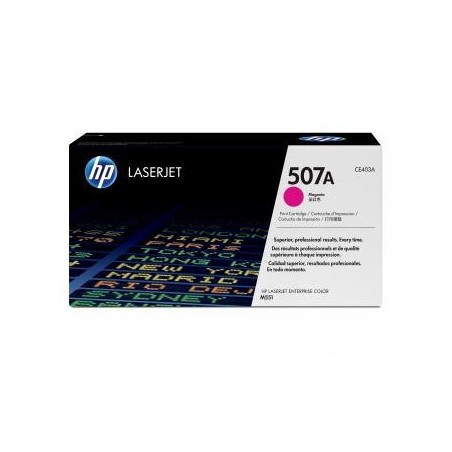 HP oryginalny toner CE403A, HP 507A, magenta, 6000s HP oryginalny toner CE403A, HP 507A, magenta, 6000s