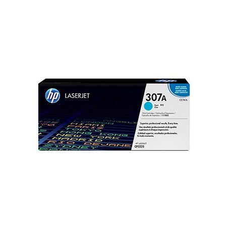 HP oryginalny toner CE741A, HP 307A, cyan, 7300s HP oryginalny toner CE741A, HP 307A, cyan, 7300s