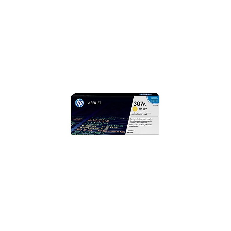 HP oryginalny toner CE742A, HP 307A, yellow, 7300s