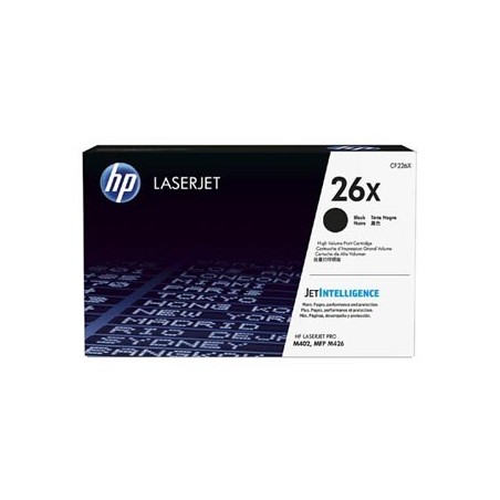 HP oryginalny toner CF226X, HP 26X, black, 9000s, high capacity, 930g