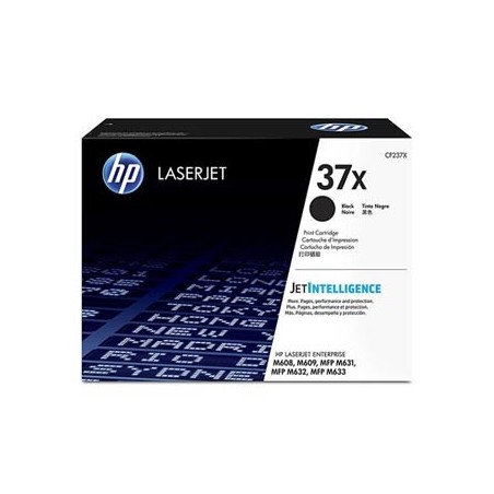 HP oryginalny toner CF237X, HP 37X, black, 25000s, high capacity