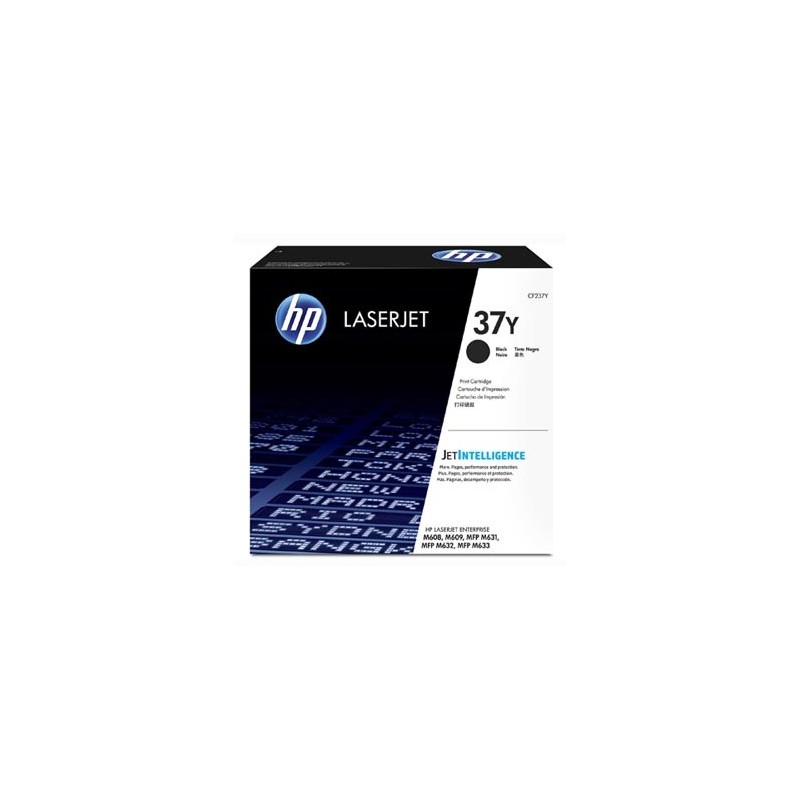 HP oryginalny toner CF237Y, HP 37Y, black, 41000s, extra duża pojemność HP oryginalny toner CF237Y, HP 37Y, black, 41000s, extra duża pojemność