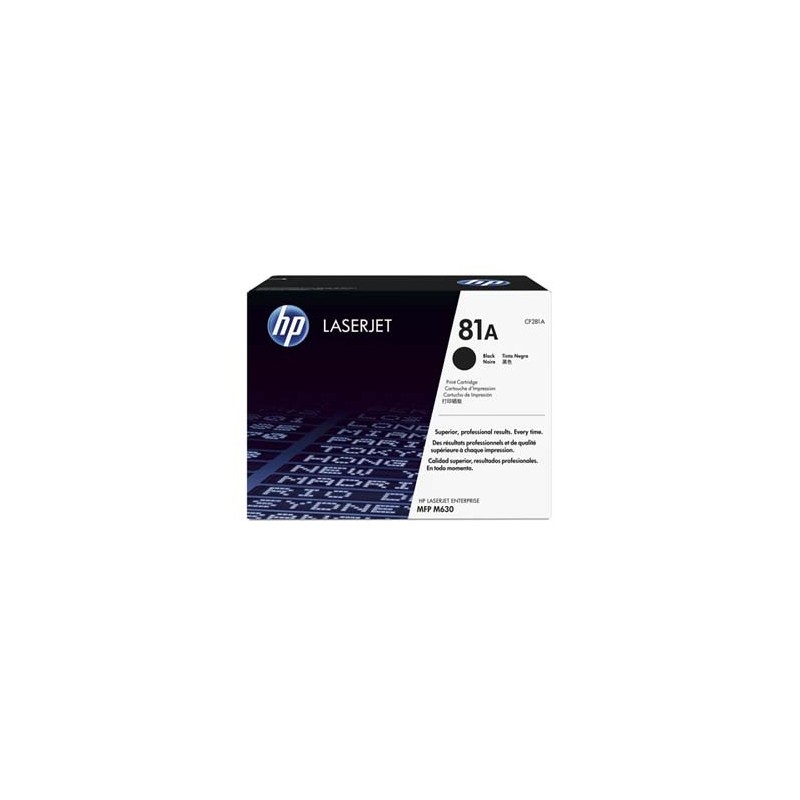 HP oryginalny toner CF281A, HP 81A, black, 10500s