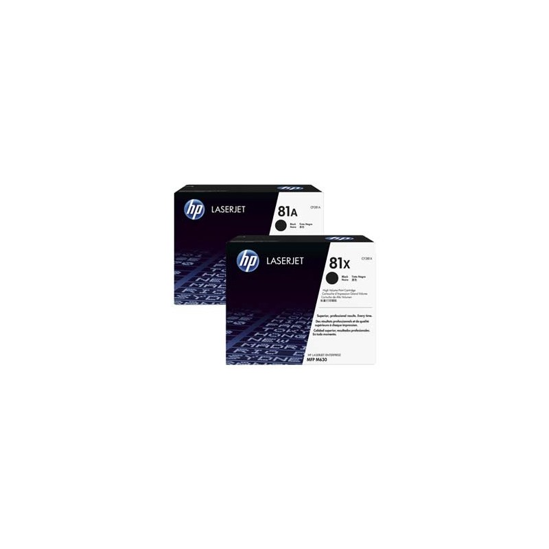 HP oryginalny toner CF281X, HP 81X, black, 25000s